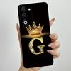 Für OPPO A5 5G 2025 Hülle CPH2735 Luxus Buchstaben Paar Silikon Weiche Handyhüllen Für OPPOA5 A 5 2025 Kameraschutz Rückseite