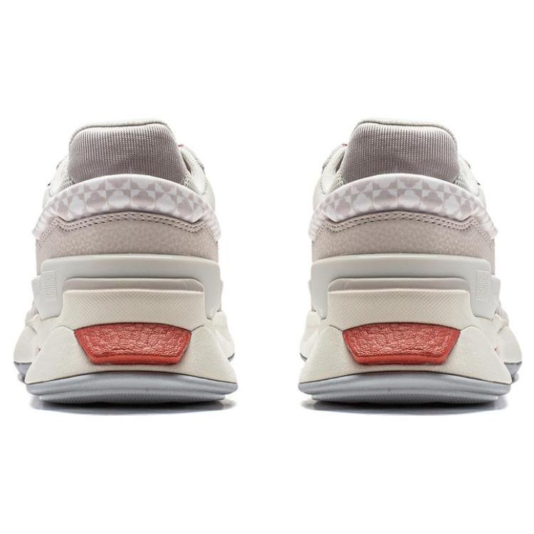 Li Ning 001 Original Aspiration V2 CNY Slip Resistant Abrasion Resistant Casual Shoes Women's Gray AGCU062-1