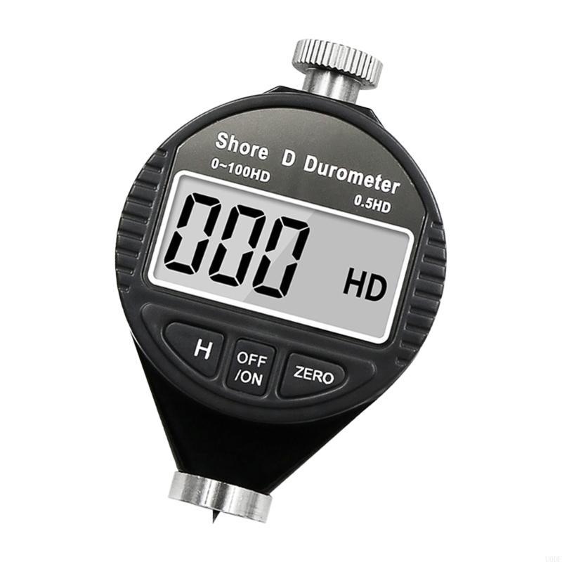 Electronic Digital Shore Hardness Tester, Silicone Plastic Rubber Tire Hardness