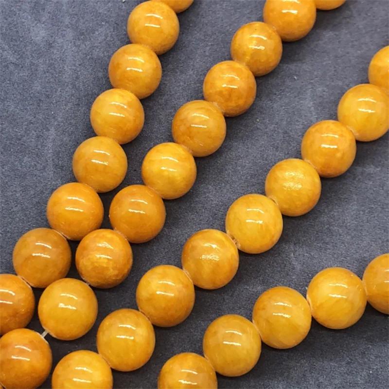 Runde lose persische Jade-Abstandsperlen für die Schmuckherstellung, DIY-Charm-Armbänder, 6/8/10 mm