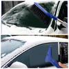 1pc Car Snow Shovel & Broom - Winter Car Care Tool, Thick Cold-Resistant W/ Warm Handle, Compact Vehicle Maintenance