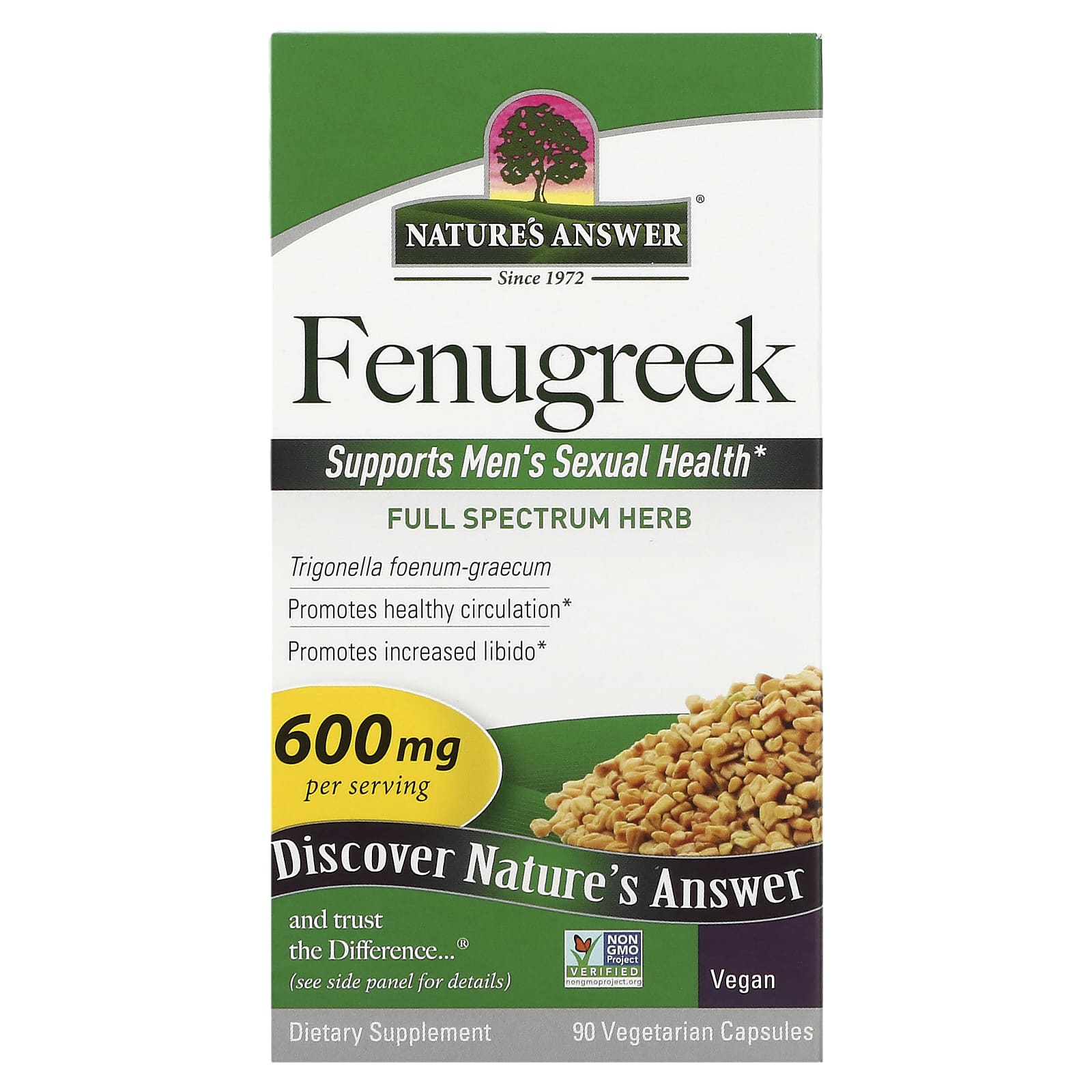 

Nature S Answer, Horopa, 600Mg, 90 Veggie Caps