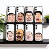 Silly Cartoons Phone Case For Samsung Galaxy A73,A72,A71,A70,A53,A52,A51,Soft Silicone Black Cover