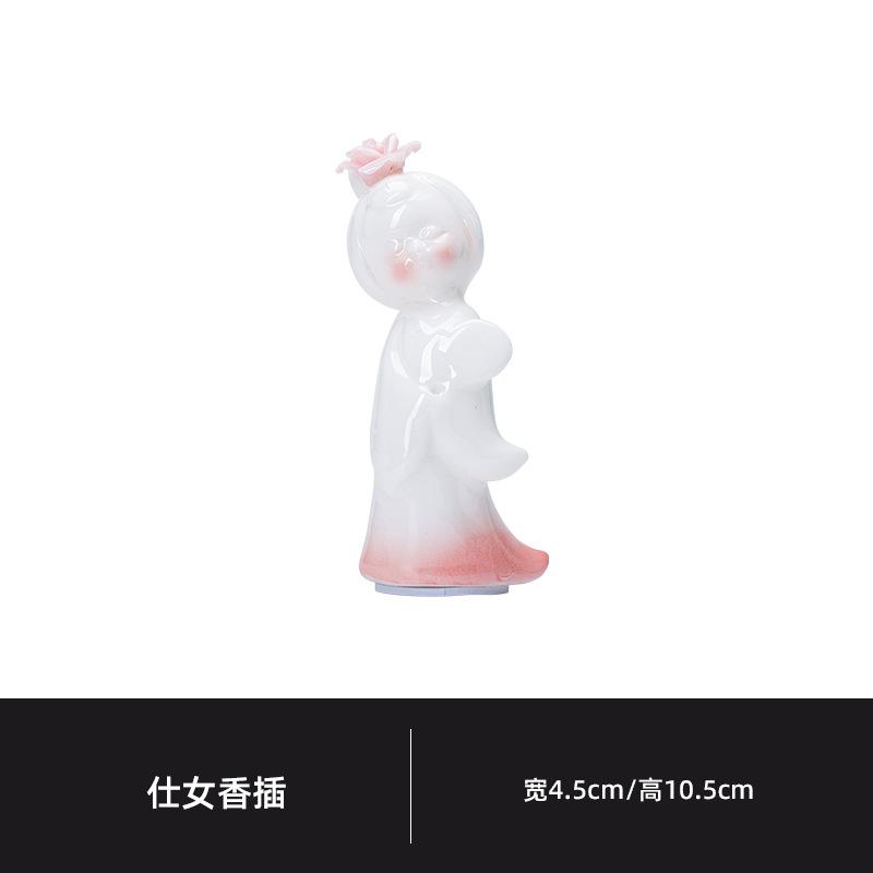 

Creative Lady Incense Holder Zen Garden Incense Burners Mosquito Incense Holder Meditation Censer Yoga Supplies Ornaments Craft
