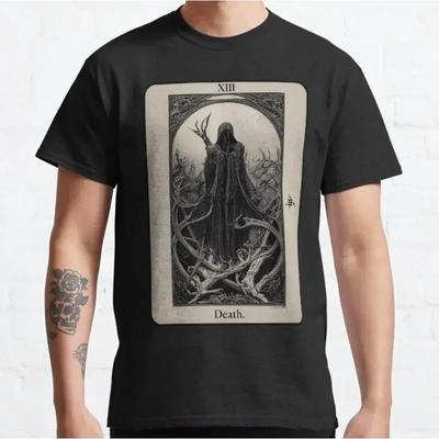 Death Tarot Card Good Quality T Shirt S 5XL
