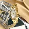Men's Watch Oval Big Brand Diamond Women's Popular Quartz Watch