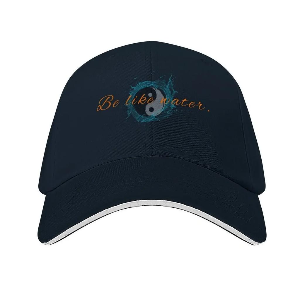BE LIKE WATER Baseball Cap sun caps Hood Golf Hat Unisex fishing caps Unisex Womens Golf Clothing Unisexs