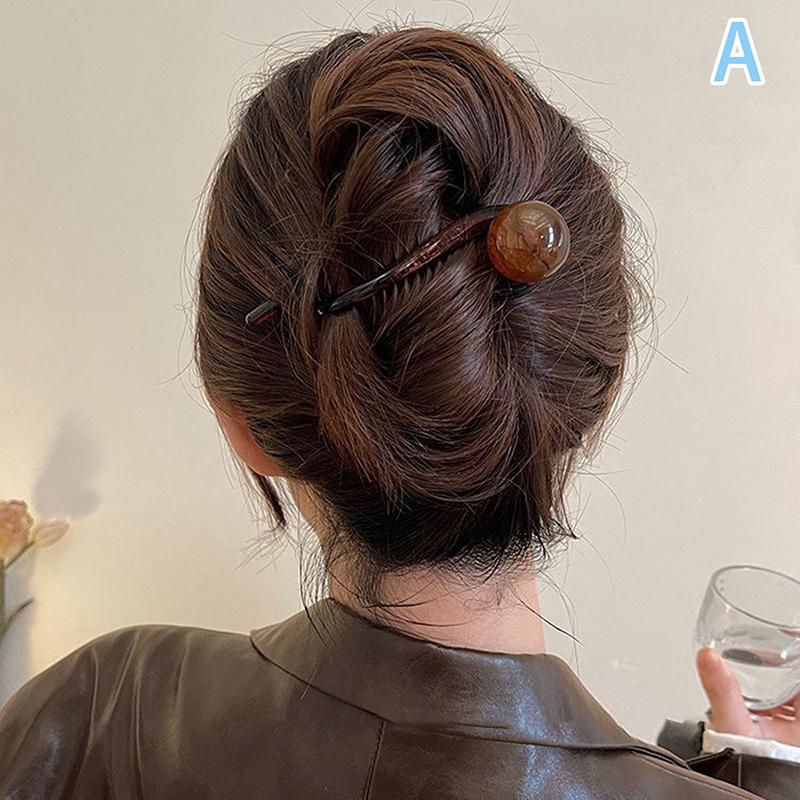 Retro Ponytail Twist Hair Clips  Pearl Shark Clip Hairpins Barrettes Hairgrip Hair Accessories For Women