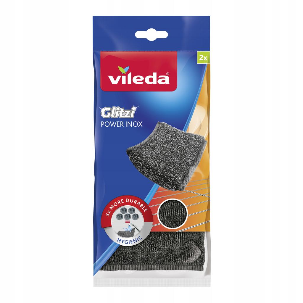 Vileda Glitzi Power Inox Scourer 2 pcs
