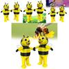 Festive Inflatable Bee Suit Made From Polyester For Themed Parties And Outdoor Celebrations