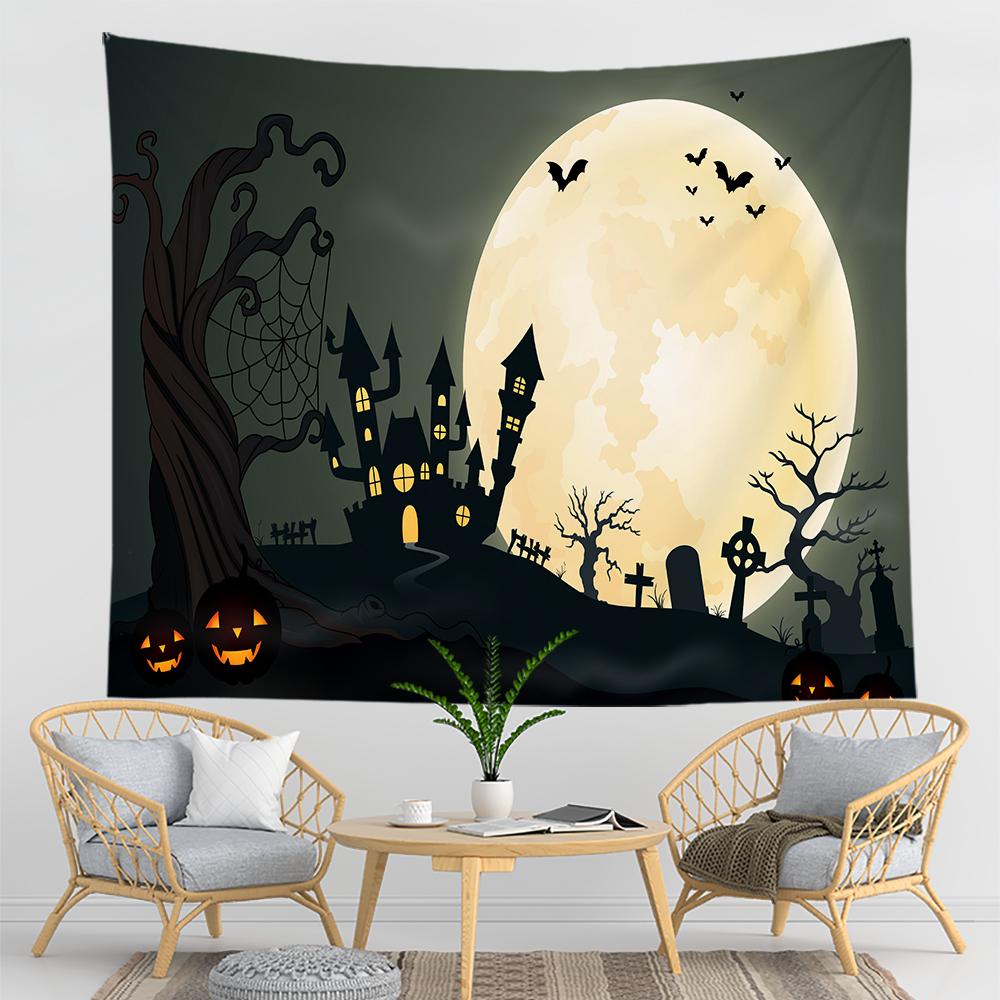 Хэллоуин Гобелен Настенный Гобелен Рука Хиппи Кошелек или Жизнь Колдовство Домашний Декор — фото 16