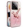 KADEM For Realme GT 7 Pro 5G Case Dragonfly Kickstand TPU Flowers Glitter Phone Cover