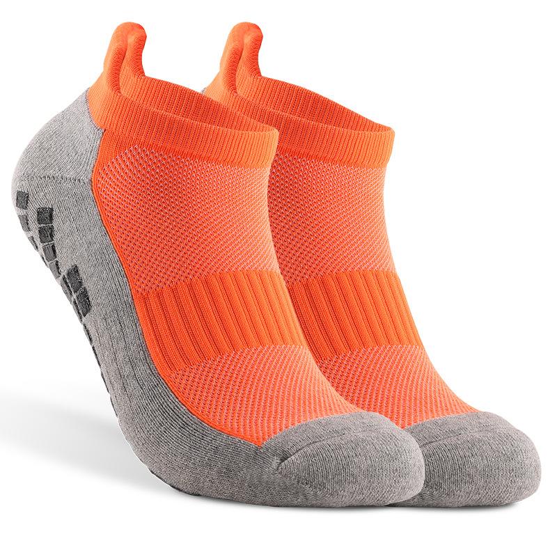 Verdickter Frottee-Boden Fußballsocken Rutschfest Kurze Socken Knöchelsocken Schweißabsorbierend Und Verschleißfest Trainingssocken