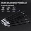 Anti-Static Stainless Steel Tweezers Precision Maintenance Industrial Electronic Repair Tool Car Body Sheet Metal Repair Tools