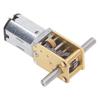 Motore a vite senza fine DC12V Doppio albero 120RPM Potenza elevata Basso rumore Alta efficienza Riduzione di velocità