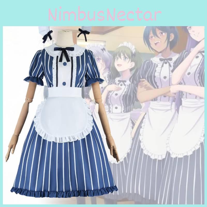 Süßes frisches Cosplay-Kostüm Göttin Komplettset für Anime- und Rollenspiele