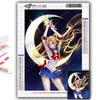 Pittura diamante 5D completa fai da te Pittura diamante 5D Sailor Moon