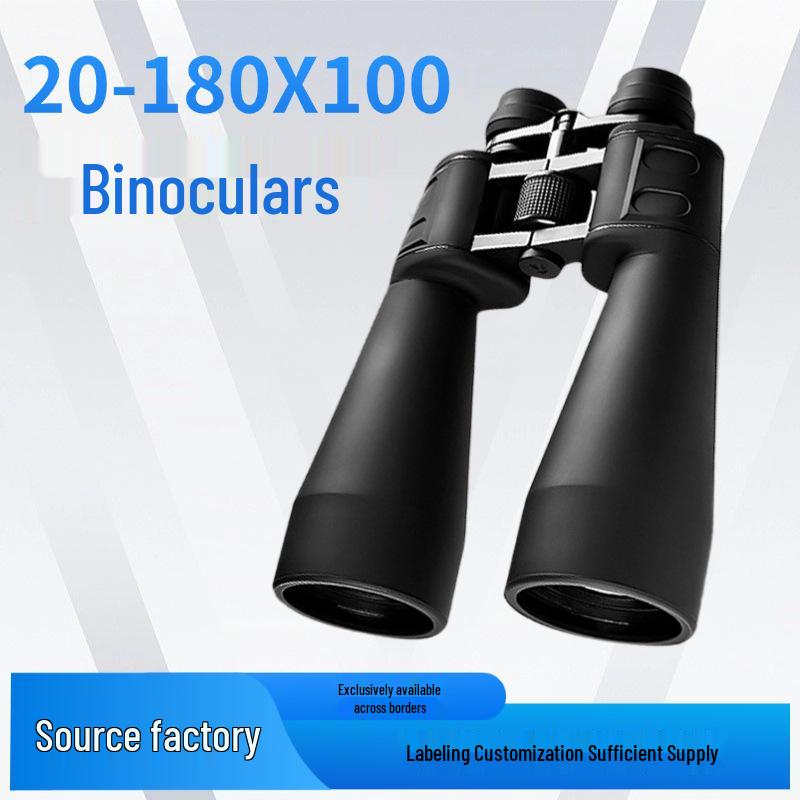 20-180x100 Zoom HD High Magnification Night Vision Binoculars with Large Aperture