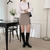 New Arrivals Open Run Mini Stretch Slit Skirt