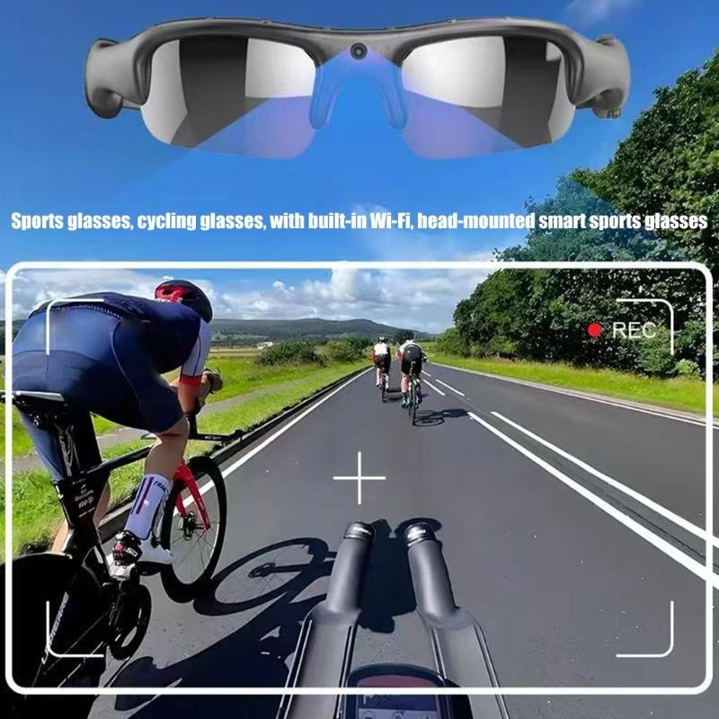 Smarted Cycling Glasses Light weight Sports Camera Eyewears Outdoor Glasses for Sports Enthusiasts