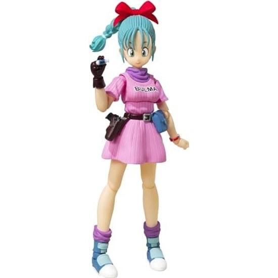 TAMASHII NATIONS S.H. Figuarts Dragon Ball Bulma - Beginning Great Adventure (Reissue) Approximately 135mm ABS PVC Painted Movable Figure