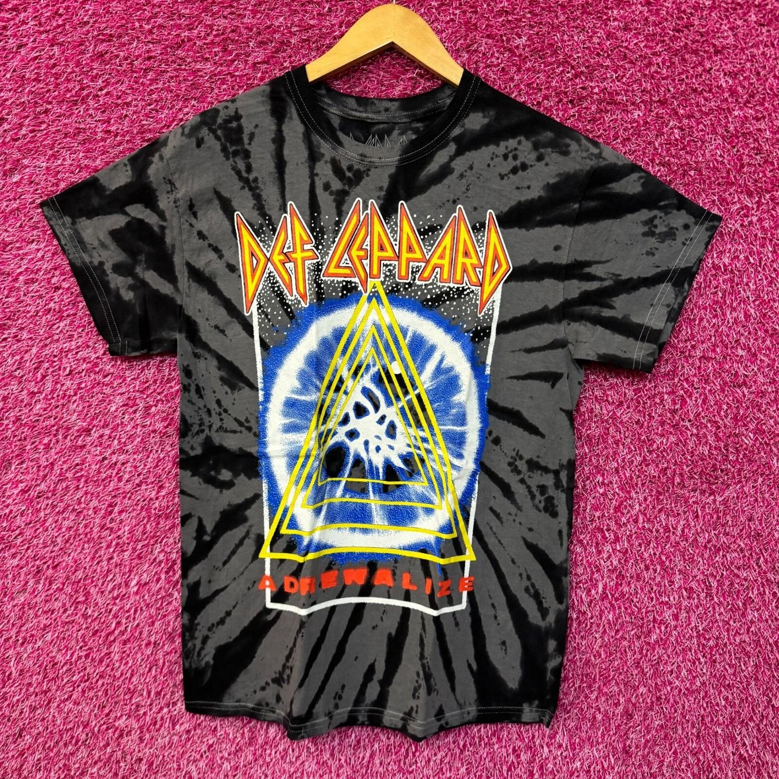 Def Leppard Adrenalize Album Art Metal Rock Band Tie Dye M XXL