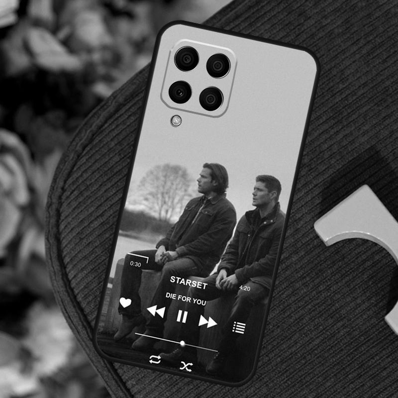 Angel Castiel Supernatural For Samsung Galaxy M33 M53 M13 M20 M11 M31 M51 M15 M55 M12 M32 M52 M14 M34 M54 M30s Case