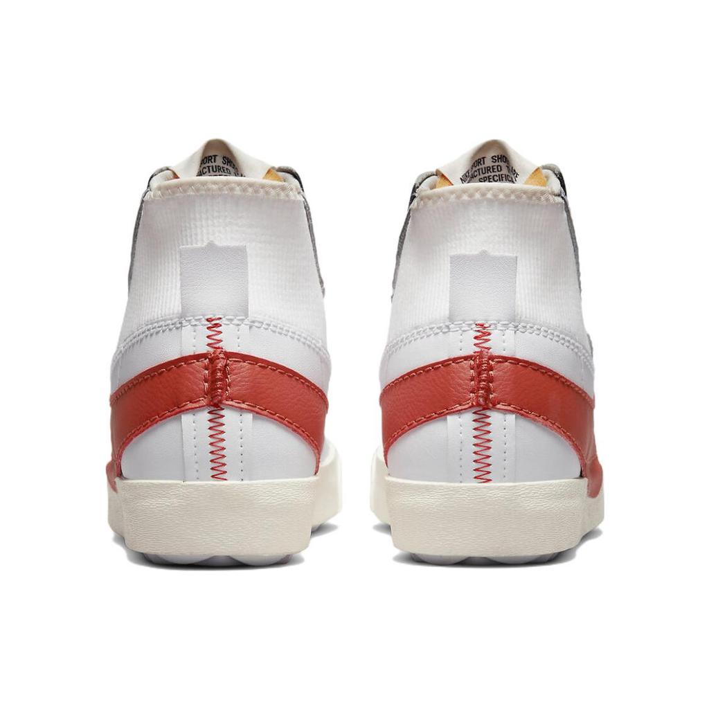 Ny Nike Blazer Mid 77 Jumbo Hvit Total Oransje DH7690-100