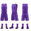 Basketball uniform Adult jersey Customized student basketball sports jersey Game training vest Breathable quick-drying men's and women's models