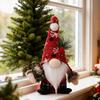 Christmas Gnome Doll Winter Festive Ornament Faceless Christmas Gnome Doll With Hat For Dining Table Mantel Nightstand Living