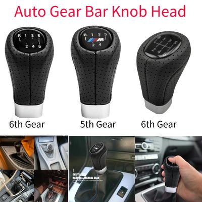 Auto Gear Bar Knob Head 5/6 Speed Shifter Lever Handball Aluminum Alloy Transmission Shifter Knob For BMW 3 Series E90 Sedan E91