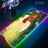 Rgb Final Fantasy Mouse Pad Laptop Mousepad Gaming Cool Mouse Mat Large Gamer Mousepads Speed Cool LED Desk Mat with Backlight