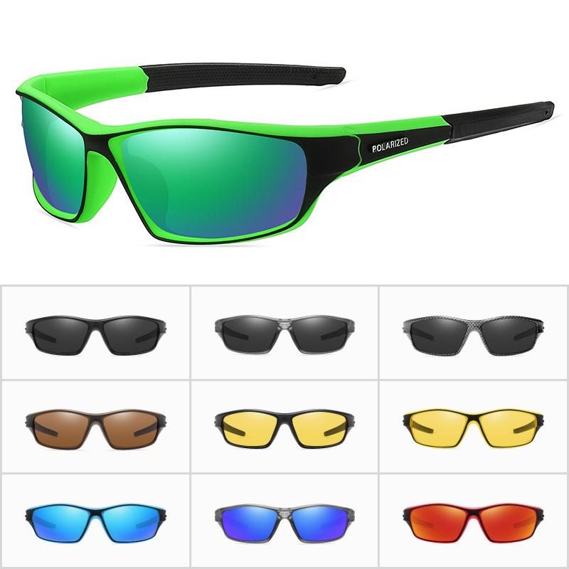 Attractive Glasses Men's Cycling Glasses Polarized Sunglasses Wo Uv400 Sports Bike Bicycle Eyewear Travel Driving Sunglasses