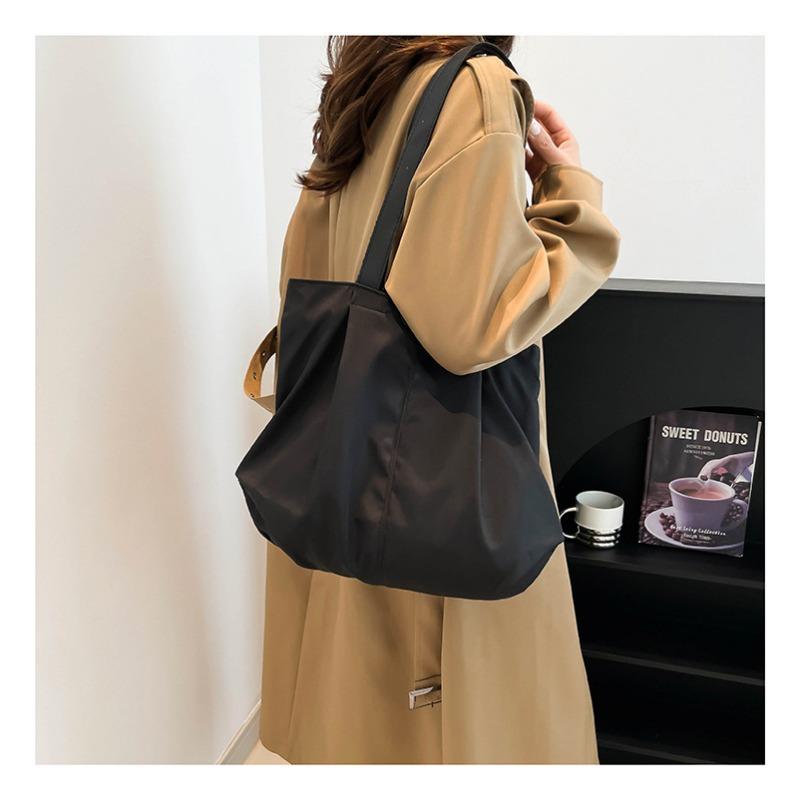 New Canvas Tote Bag Large Capacity Commuter Underarm Bag Women's Bag