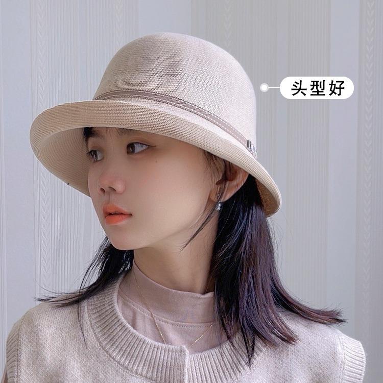 

Fisherman s hat children s new spring and autumn breathable cotton and linen versatile outdoor travel sun protection sun hat basin hat tide Adult (55-59cm) бежевий