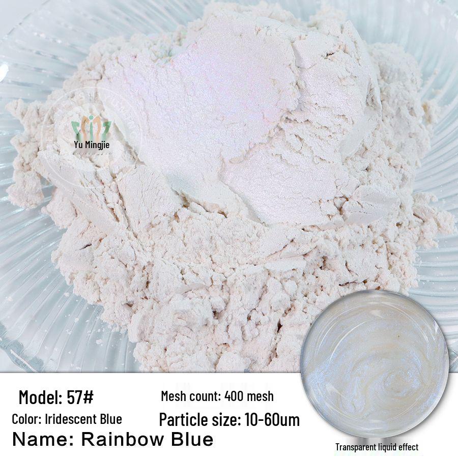 120 Color Chameleon Pearlescent Mica Powder for Epoxy Resin, Paint, and Watercolor