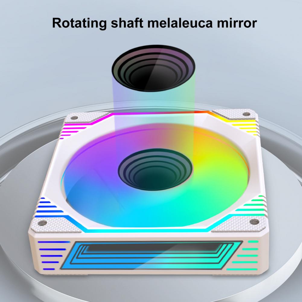 Ventilator de răcire robust pentru radiator, amortizare din cauciuc, fiabil, pentru carcasă PC, ventilator de răcire pentru carcasă PC