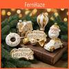 Christmas Tree Ornaments 3d Hanging Decor With Plastic Material For Holiday Celebration