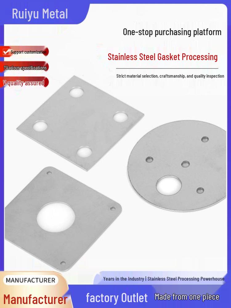 U-förmige Motor-Ausgleichsscheibe aus Edelstahl, Flachscheibe zur Einstellung des Lager Spiels