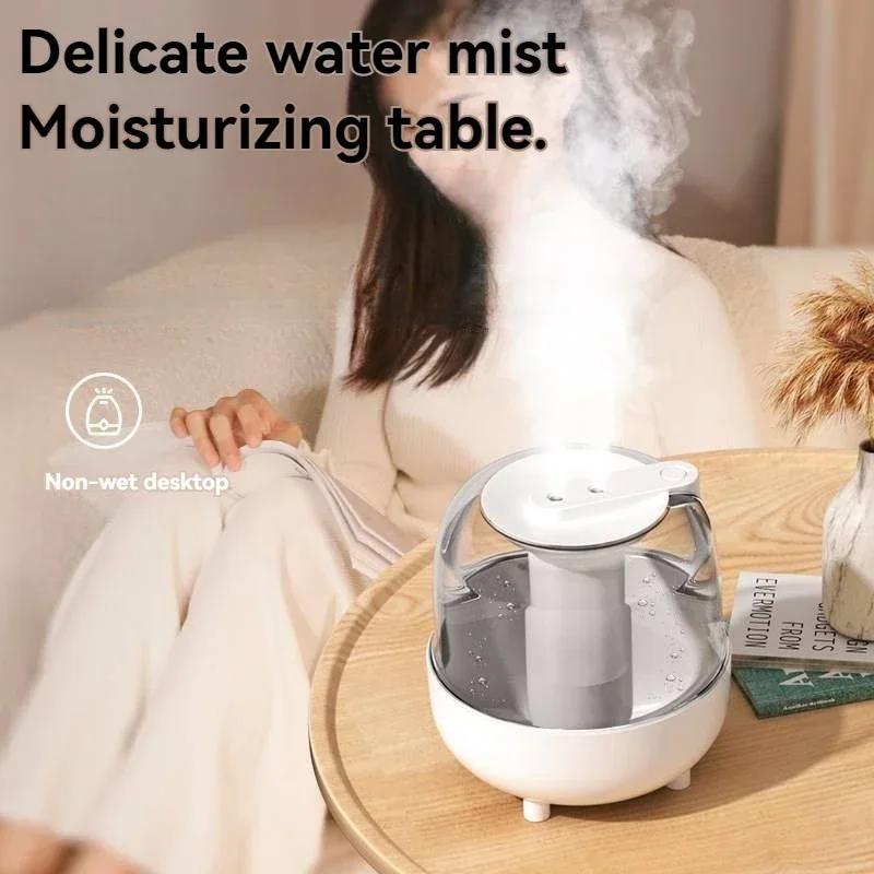 New 5L large capacity humidifier usb double fog spray low noise  bedroom office night light essential oil diffuser Led diffuser