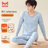 Mao Ren Men's Cotton Lycra Thermal Base Layer Set
