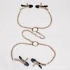 4-Head Breast Clip Chain Couple Sex Toys Women's Masturbation Device Adult Supplies