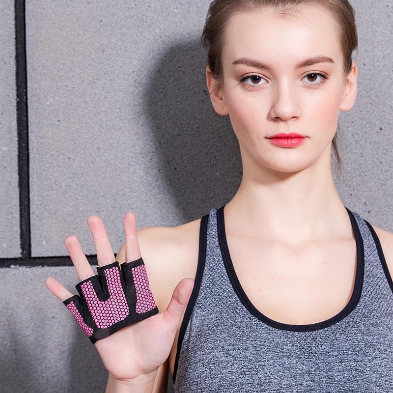 Gants d'Haltérophilie Unisexe Antidérapants Demi-Doigts - Design Protecteur Anti-Callosités pour Fitness & Sport