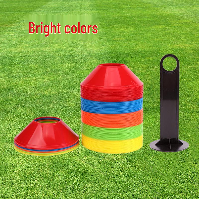 Agility Training Cones: Round Marker Discs for Football & Road Obstacles