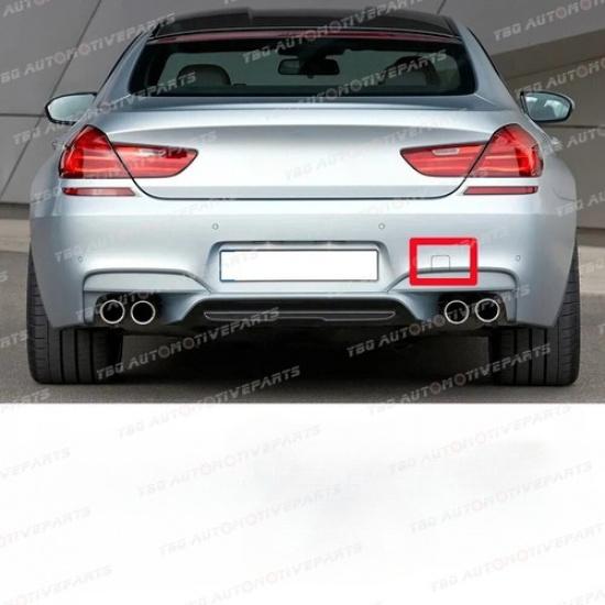 Rear Bumper Tow Hook Eye Cover for BMW 6 Series M6 F06 Gran Coupe 2013- 2016