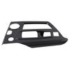 Car Gear Shift Panel Cover Decoration Trim Styling Carbon Fiber Silver For Peugeot 3008 GT 5008 2016- 2018 For Left Hand Driver