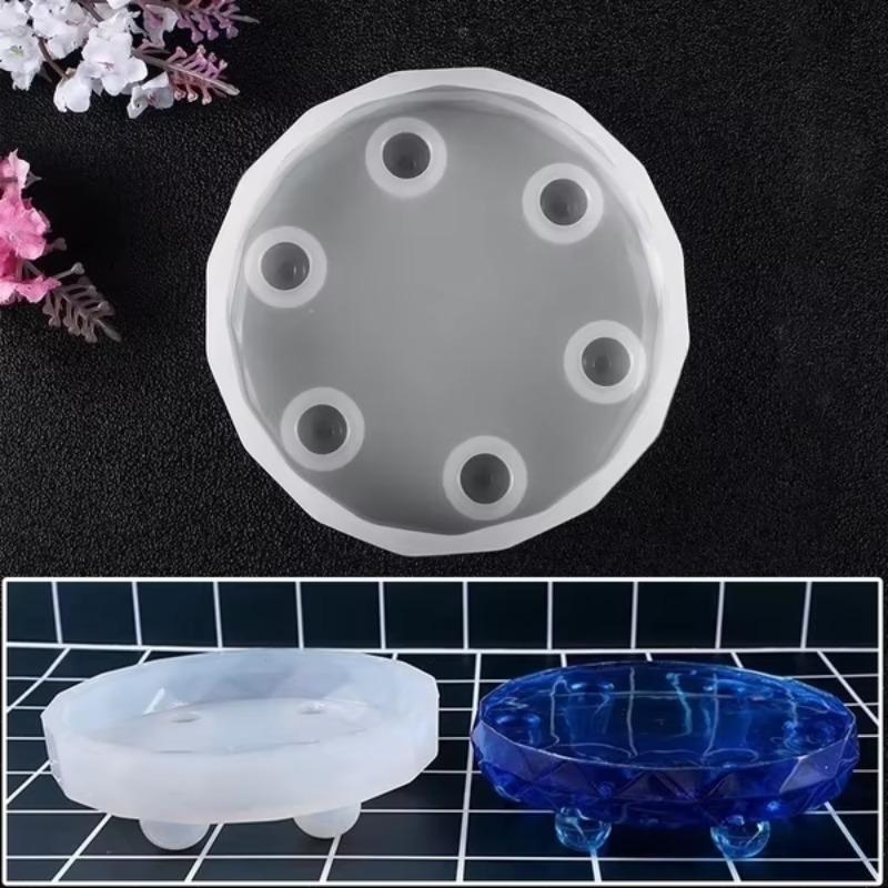 Silicone Mold Resin Casting Mould Jewelry Making Tools DIY for Soap Chocolate Cake Making