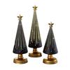 Twinkle Light Christmas Tree Illuminated Starry Night Resin Christmas Tree Ornament for Holiday Bedroom Dorm Tabletop Decor