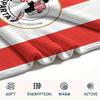 Sparta Rotterdam Blanket, High quality Comfortable for All Seasons, Home Decor, Warmth and Comfort