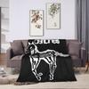 D-Deftoness Nu Metal Super Warm Blanket  Kids Plush Bedding Throws Funny Outdoor Flannel Bedspread Sofa Bed Cover